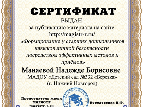 Достижения педагогов МАДОУ
